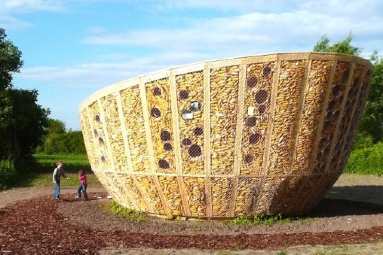 FOTO: Jesu li 'kukuruzne' kuće naša budućnost?