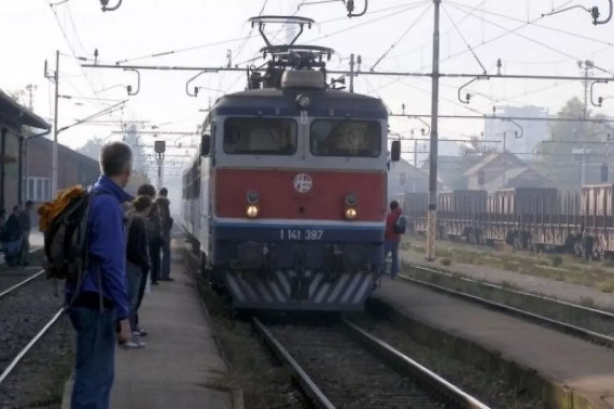 Prosvjed hrvatskih željezničara