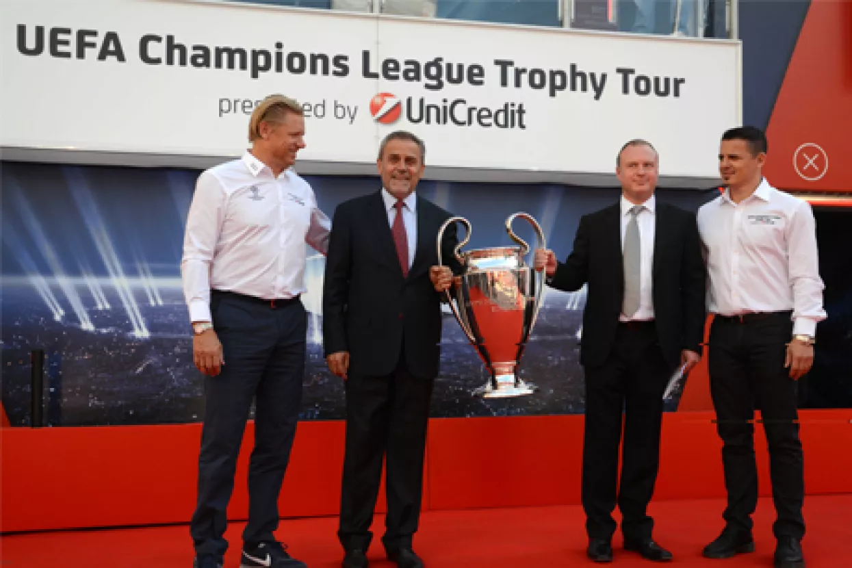 &Scaron;esti UEFA Champions League Trophy Tour u Zagreb doveo slavni trofej