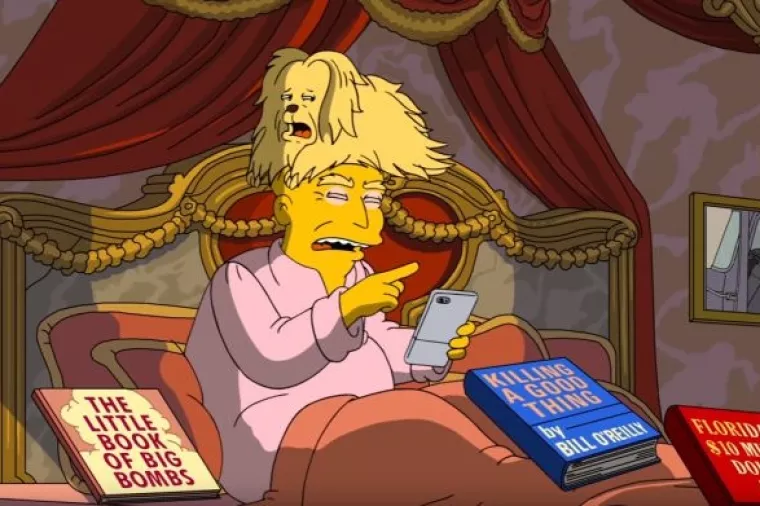 VIDEO: Teaser za sutrašnju epizodu Simpsona subliminalno rezimira 100 dana Trumpa