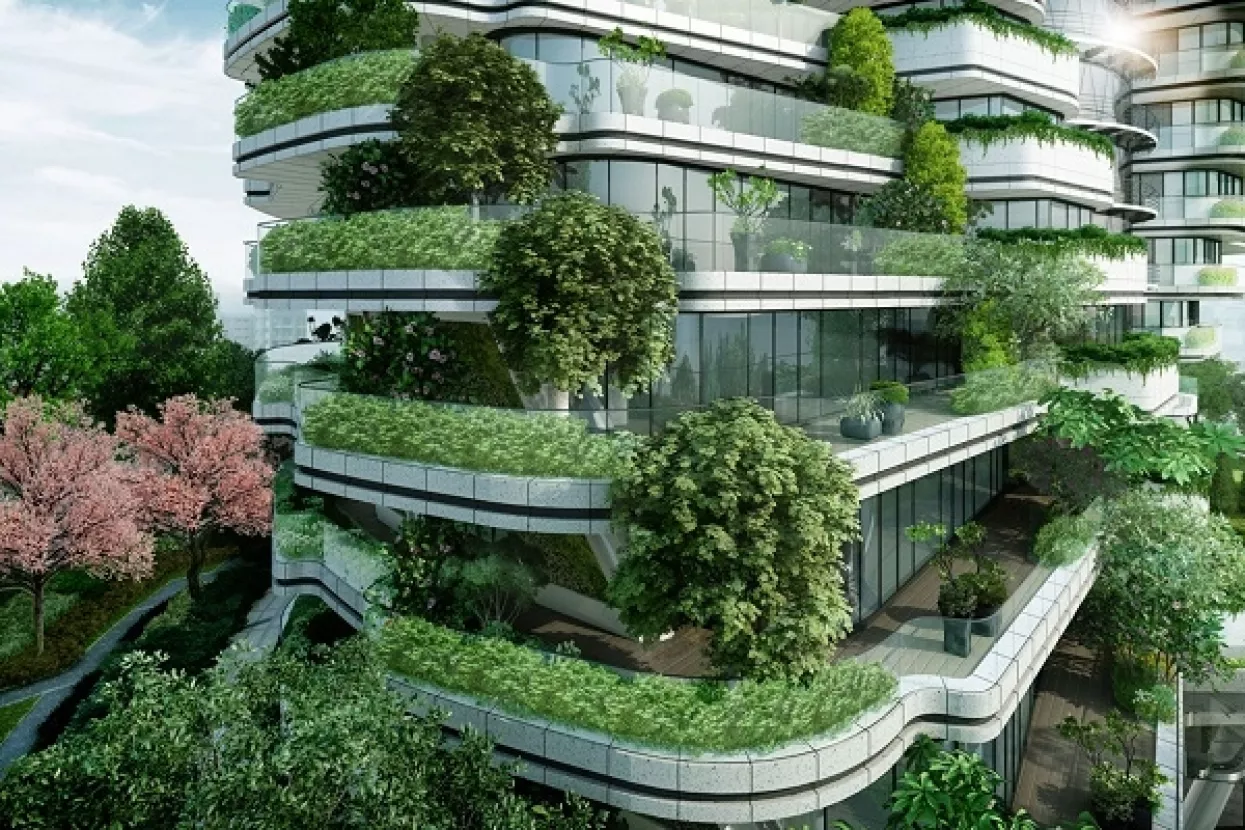 VIDEO: Pionirski eko neboder upija ugljični dioksid