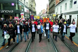 NAJDOGAĐAJ GODINE: Sindikalne akcije - &#39;67 je previše&#39; i štrajk prosvjetara
