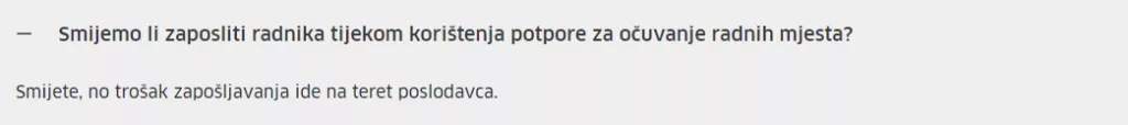 HZZ potiho promijenio uvjete: Mogli ste otpuštati zaposlenike za koje ste dobili potporu!&nbsp;