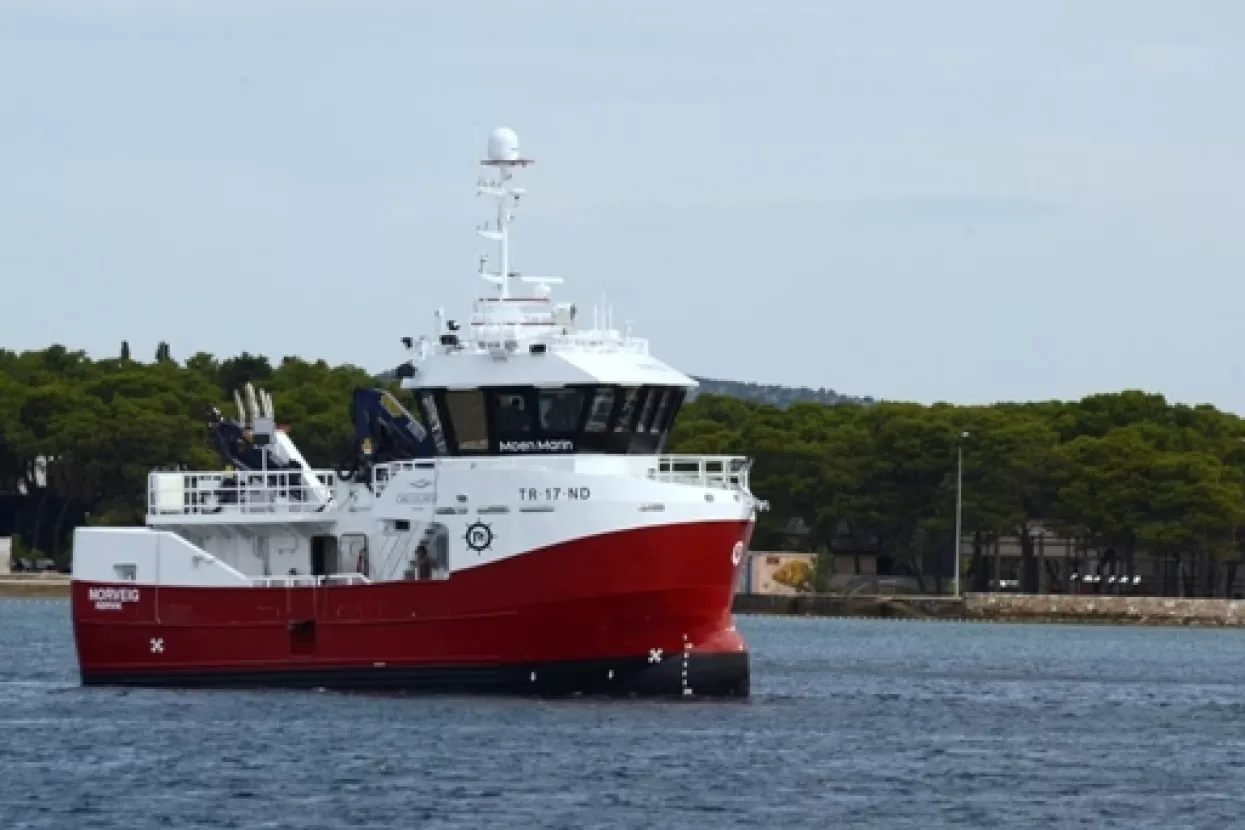 Šibenski brodograditelji izgradili prvi visoko sofisticirani višenamjenski brod