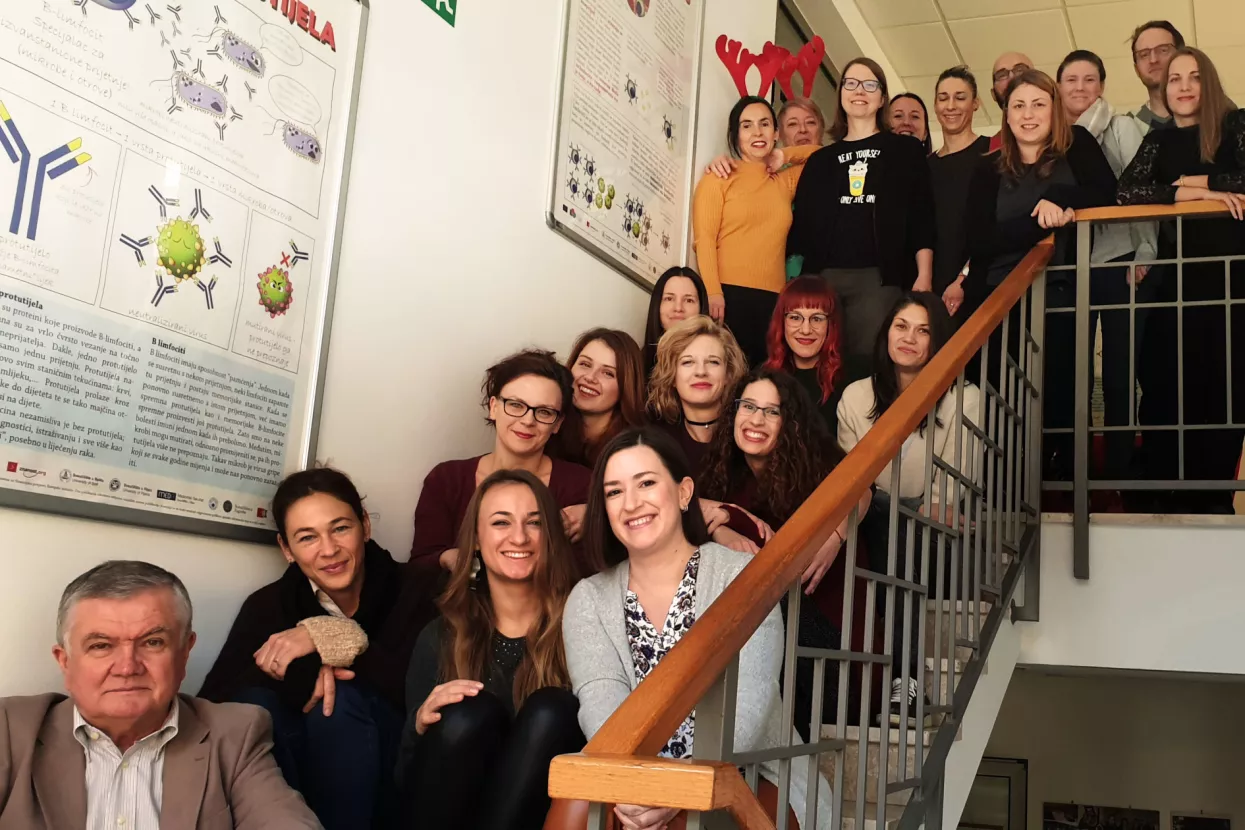 Tim centra za proteomiku i profesor Stipan Jonjić