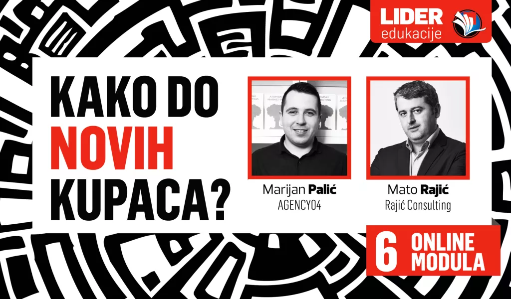Lider edukacija: Kako do novih kupaca - online alati za rast prodaje