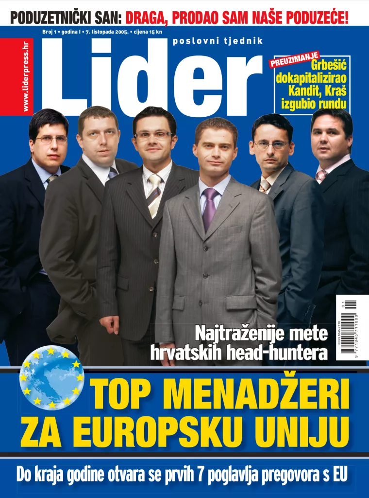 15 GODINA LIDERA - Šest kapitalnih meta hrvatskih head huntera - MENADŽERI za Europsku uniju