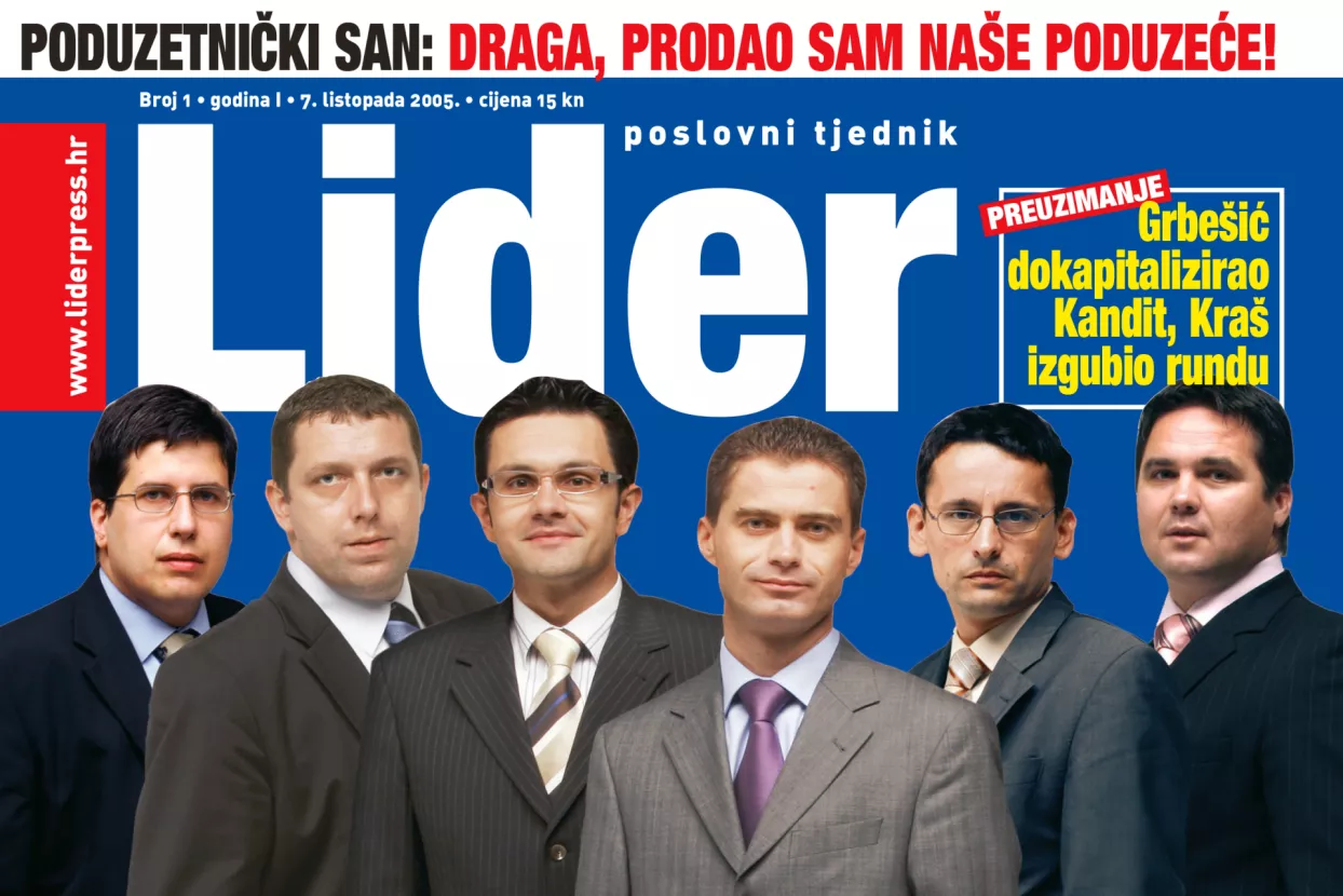 15 GODINA LIDERA - Preuzmite PRVI broj poslovnog tjednika Lider