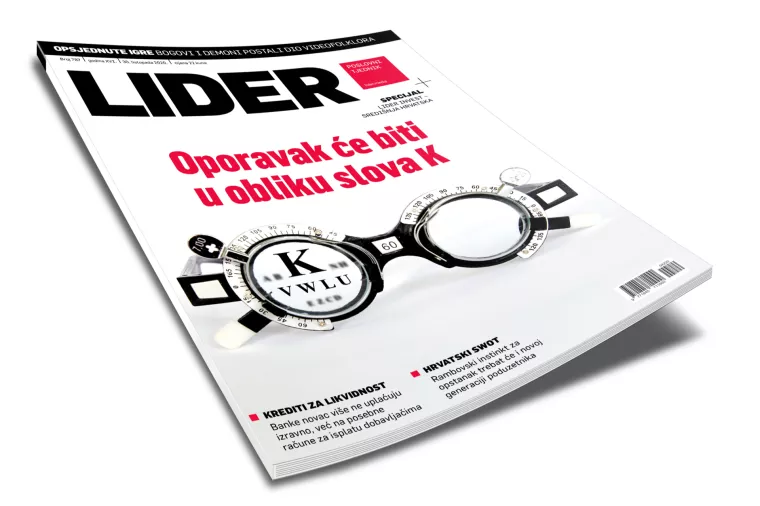 U novom broju Lidera saznajte zašto će oporavak biti u obliku slova K
