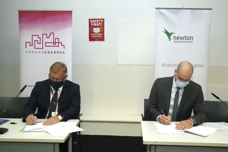 Udruga gradova RH i Newton Technologies Adria predstavili pilot projekt DUIT