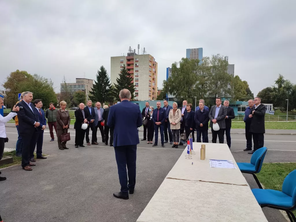 Započela gradnja zgrade na Trgu dr. Franje Tuđmana u Kutini