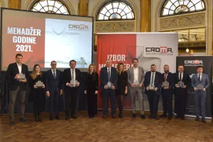 Domagoj Brlo&scaron;ić, Teodor &Scaron;valjek i Dražen Ivezić dobitnici nagrade 'Menadžer godine'