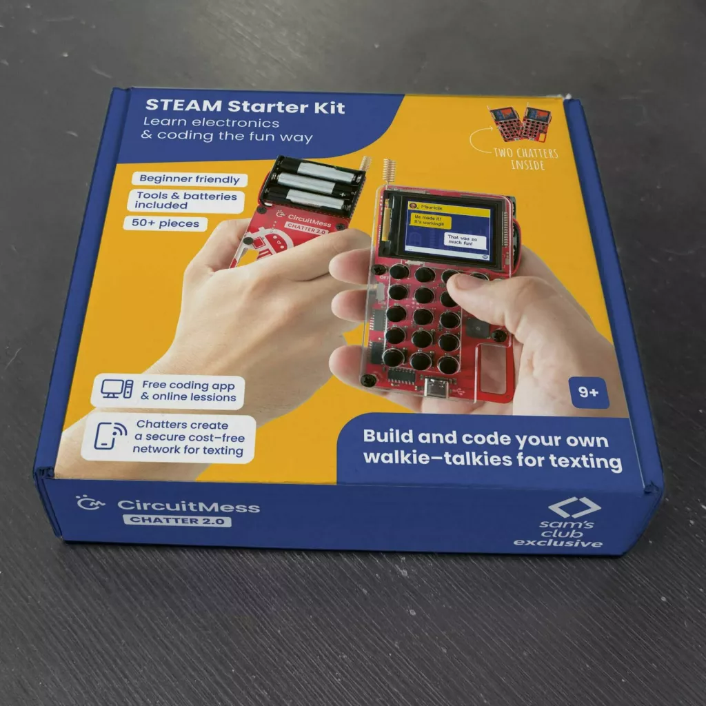 CircuitMess Chatterbox u Sam's Club u SAD-u