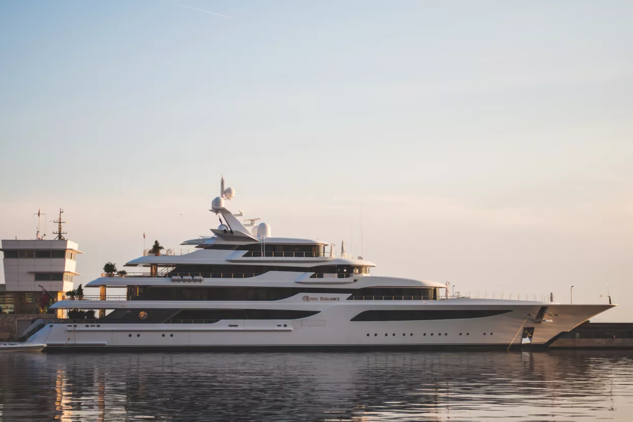 Rijeka, Croatia - 09/17/2018Royal Romance Yacht