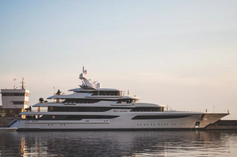 Rijeka, Croatia - 09/17/2018Royal Romance Yacht