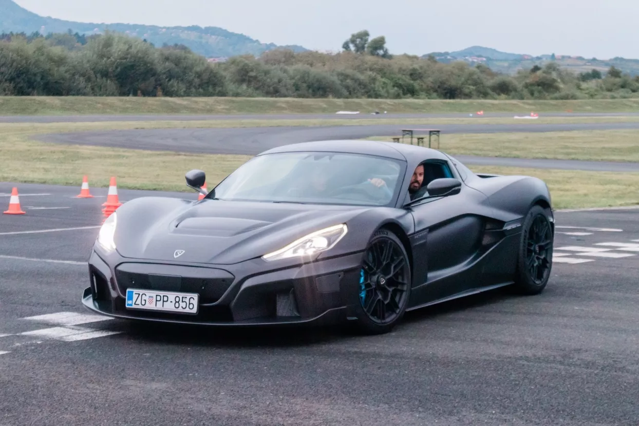Mate Rimac u Rimac Neveri na prošlogodišnjem izdanju FSAA