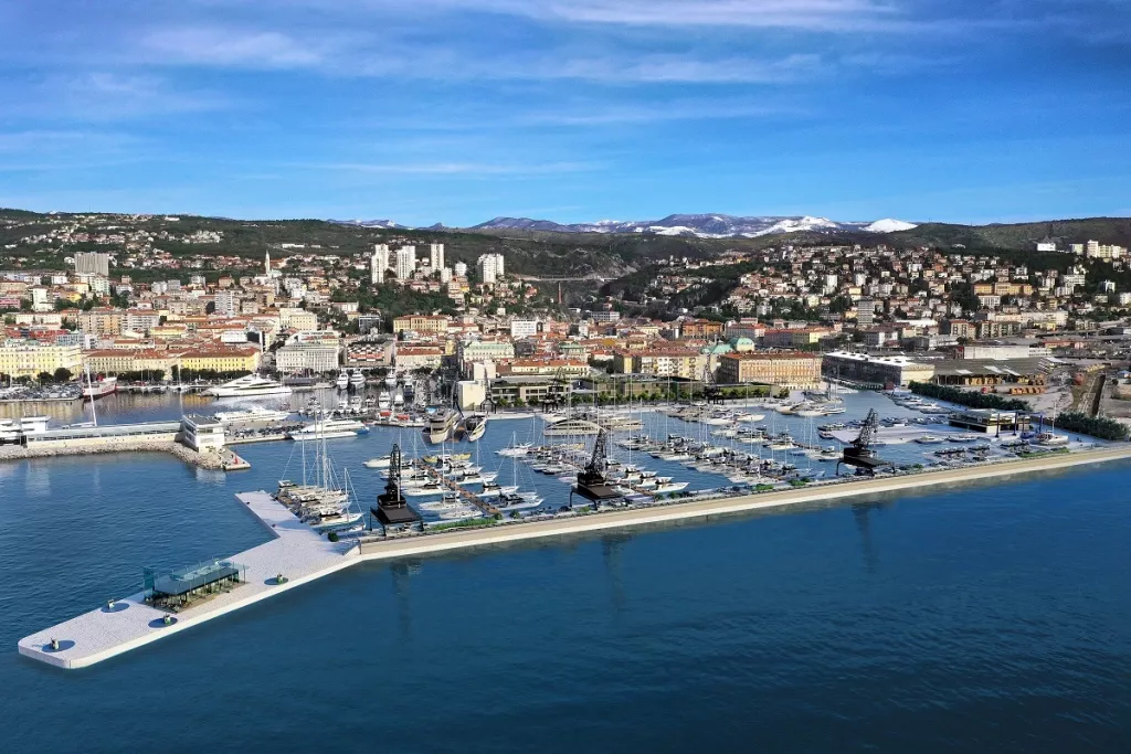 Buduća ACI marina Rijeka u Porto Barošu