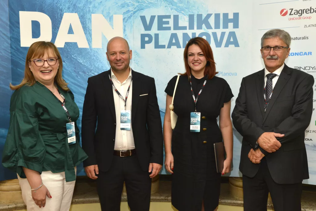 Dan velikih planova 2023. Marina Bolanča, Dinko Franotović, Zrinka Vidošević, Miodrag Šajatović