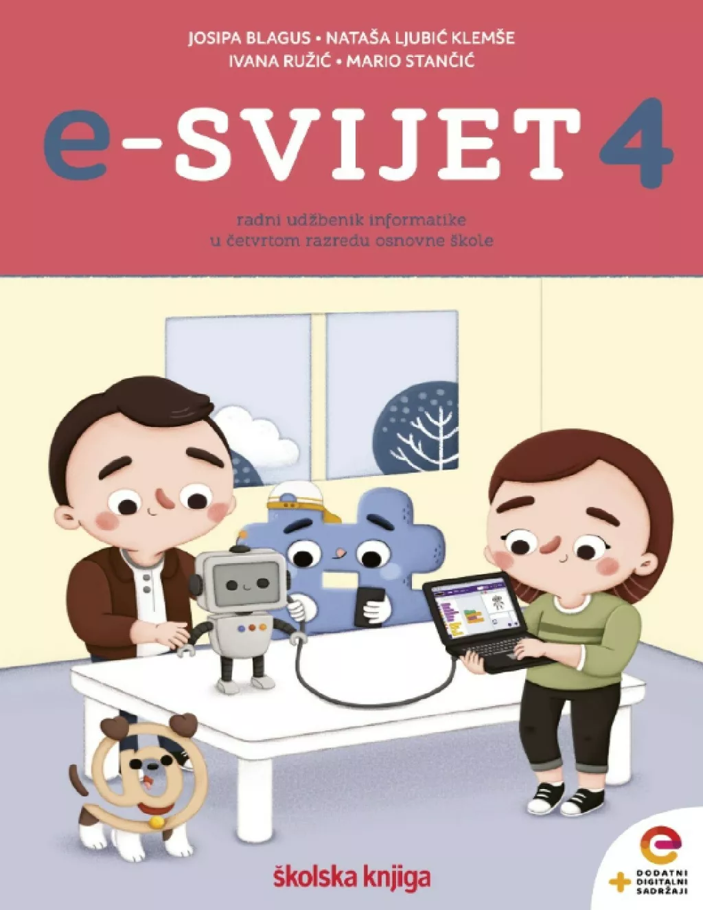 Udžbenik e-Svijet 4, Školska knjiga