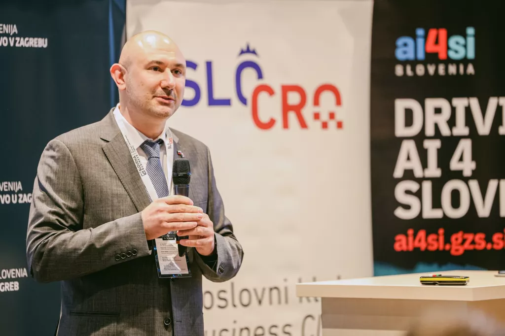 Saša Muminović, predsjednik SLO CRO Poslovnog kluba