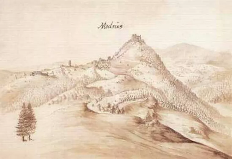 Frankopanski posjed Modruš i uvtrda Tržan grad, izvor Zavičajni muzej Ozalj 