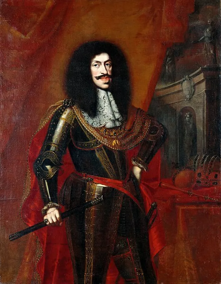 Car Leopold I Habsburški, slika, cca 1672, Benjamin von Block