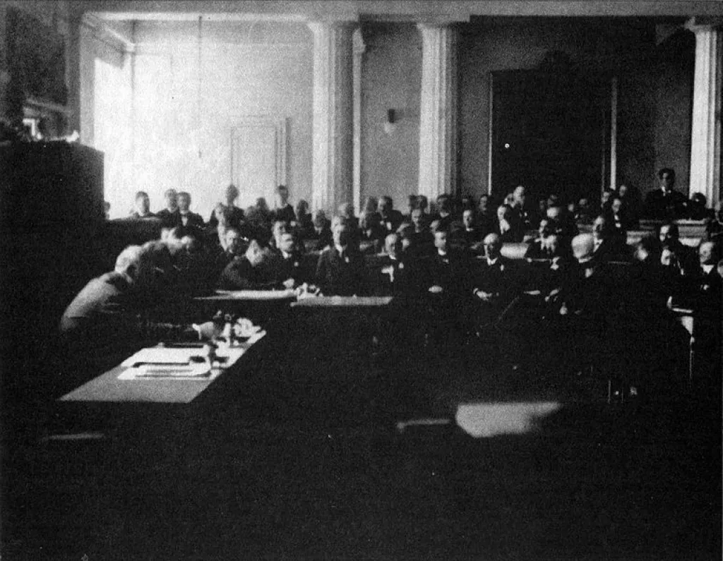 Sabor proglašava raskid veza s Austrougarskm, 29. listopada 1918.