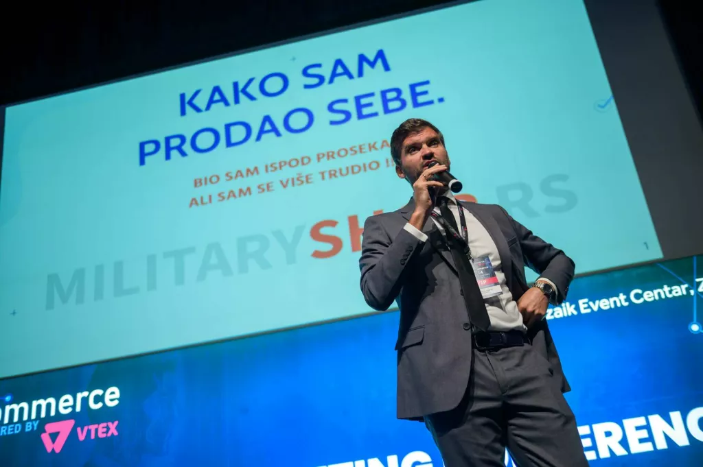 Nemanja Antić, osnivač Military Shopa