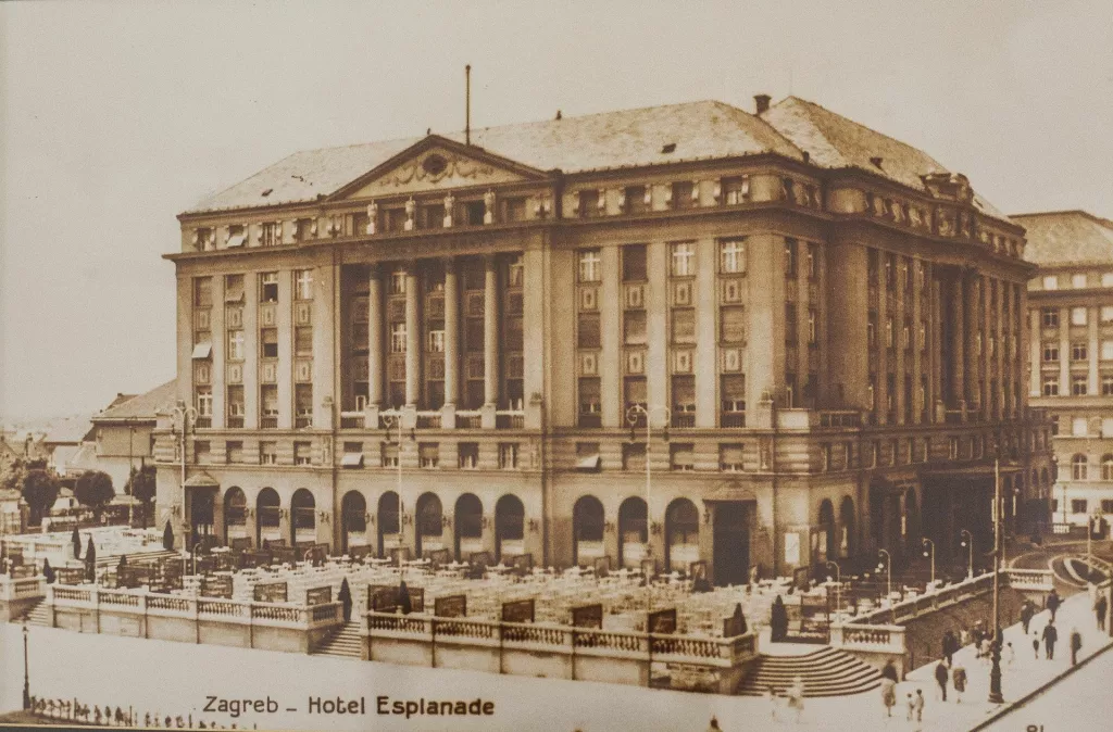 Esplanade Hotel Zagreb nekada