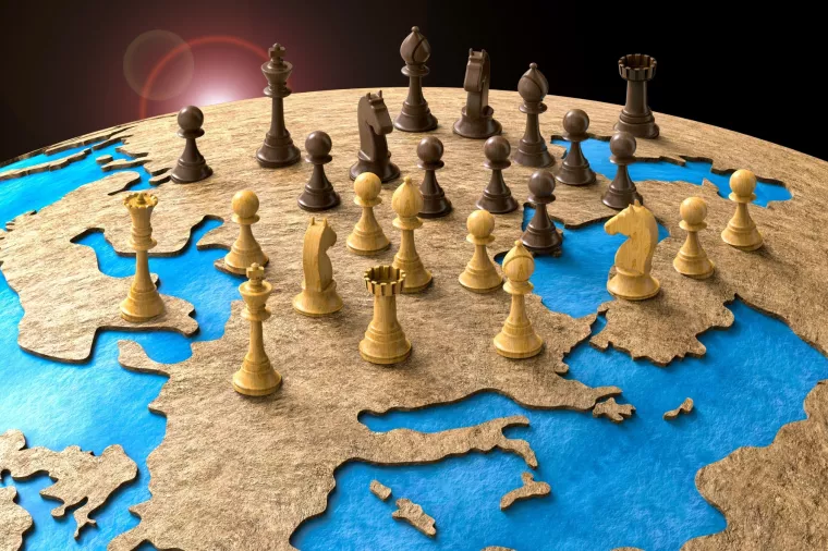 Geopolitika, politika