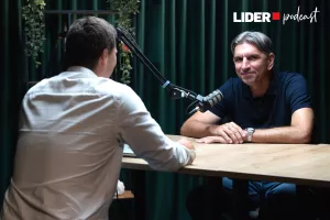 Tomislav Butina i voditelj Roko Kalafatić, Lider Podcast #130