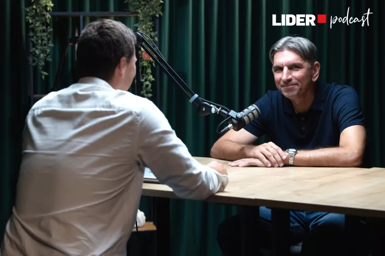 Tomislav Butina i voditelj Roko Kalafatić, Lider Podcast #130