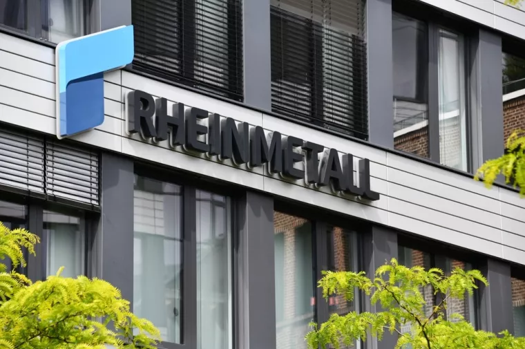 Dusseldorf, North Rhine-Westphalia, Germany - May 16, 2024headquarters of Rheinmetall AG in Dusseldorf, Germany - Rheinmetall is a European defence contractor