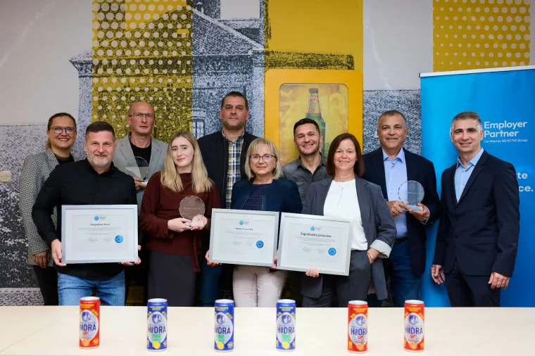 Zagrebačka pivovara, Molson Coors BH i TIA Partner ponovo nositelji certifikata Employer Partner