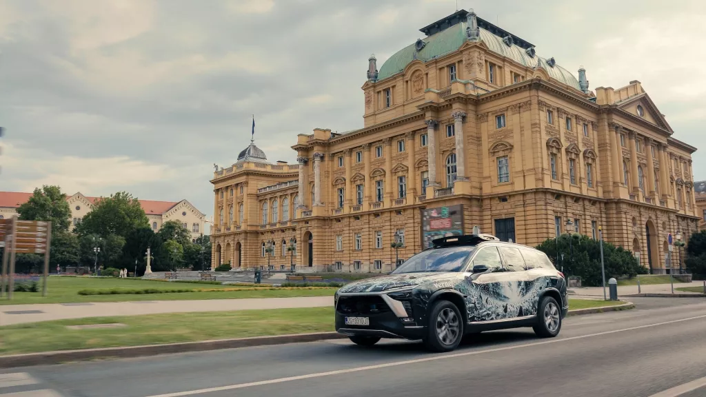 Verne robotaksi u Zagrebu