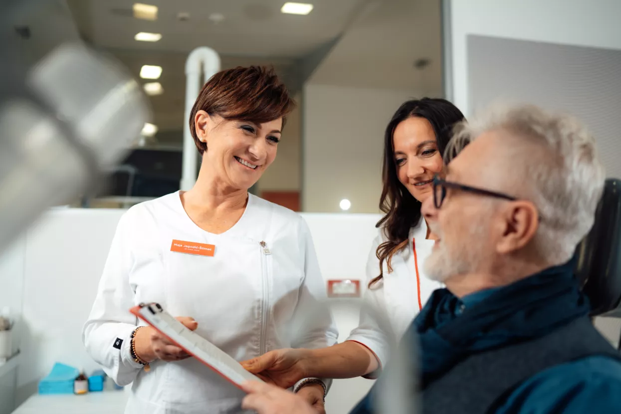 Maja Jagodić &Scaron;timac s pacijentom