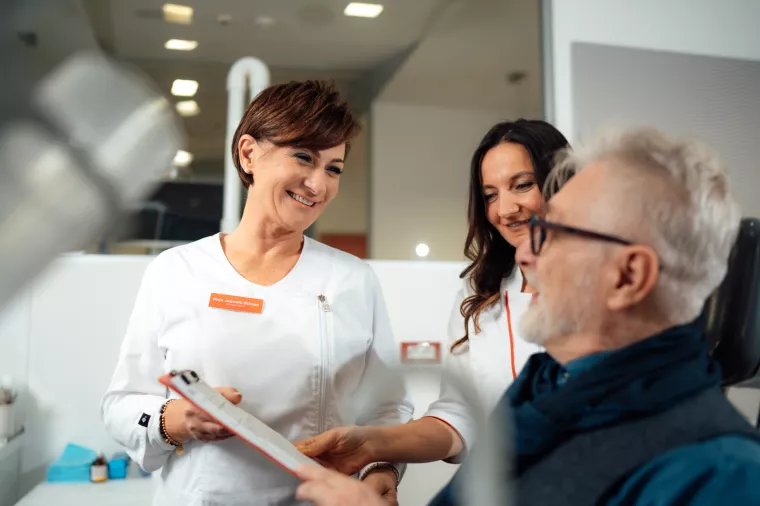 Maja Jagodić Štimac s pacijentom