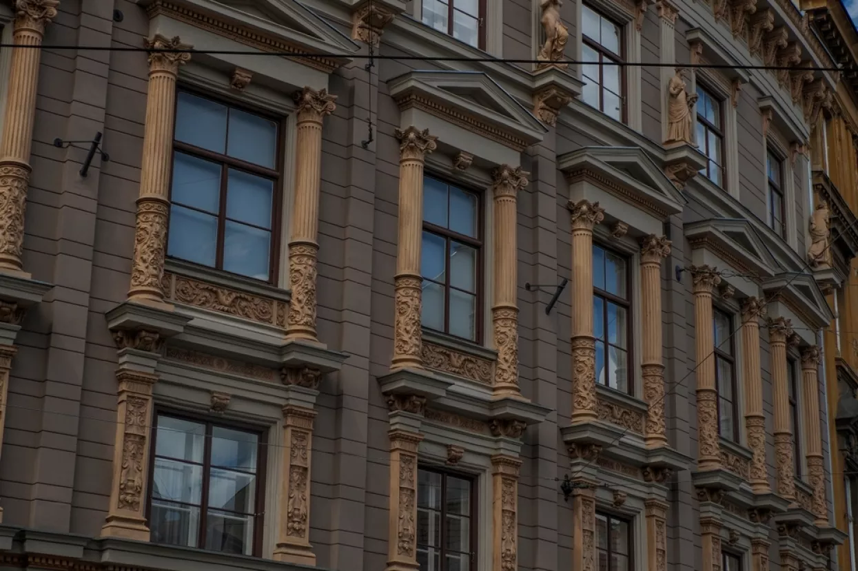 modern Zagreb Croatia architecture city town building, Zagreb pročelje, pročelja, fasada, fasade, kulturo dobro