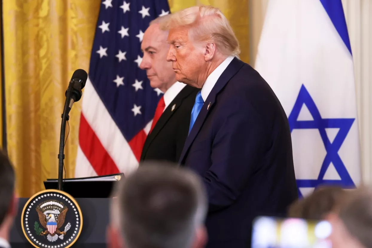 Donald J. Trump i Benjamin Netanyahu