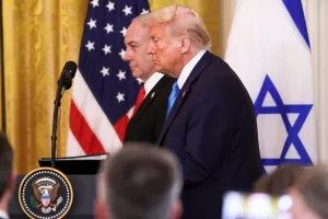 Donald J. Trump i Benjamin Netanyahu