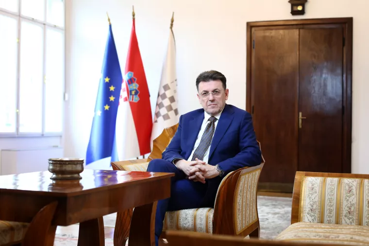 20.04.2022., Zagreb - Luka Burilovic, predsjednik Hrvatske gospodarske komore. Photo: Boris Scitar/Vecernji list/PIXSELL