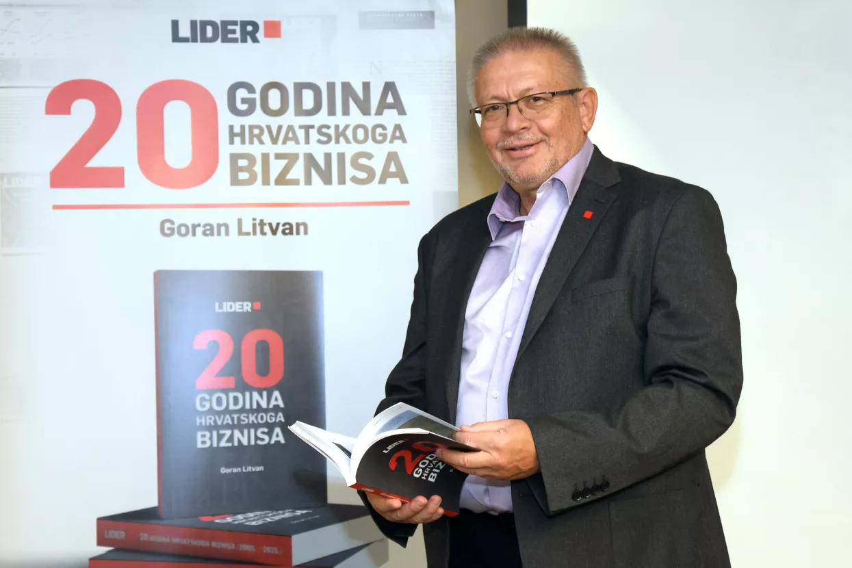 Promocija knjige 20 godina hrvatskoga biznisa, Goran Litvan