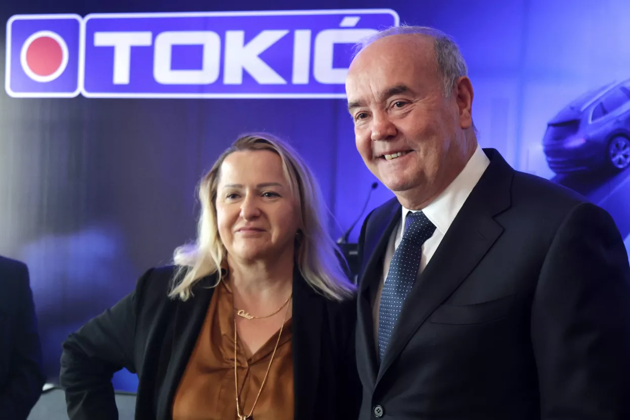 Predstavljanje izlaska na burzu tvrtke Tokić, Ivana Gažić i Ilija Tokić