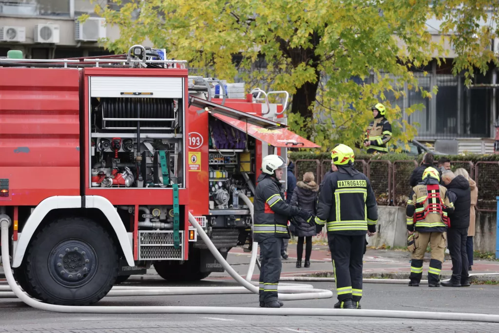 Požar na Vjesnikovom nebodeu