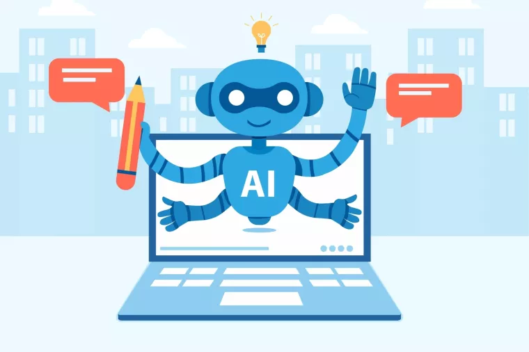AI Robot Assisting Students via Online Learning