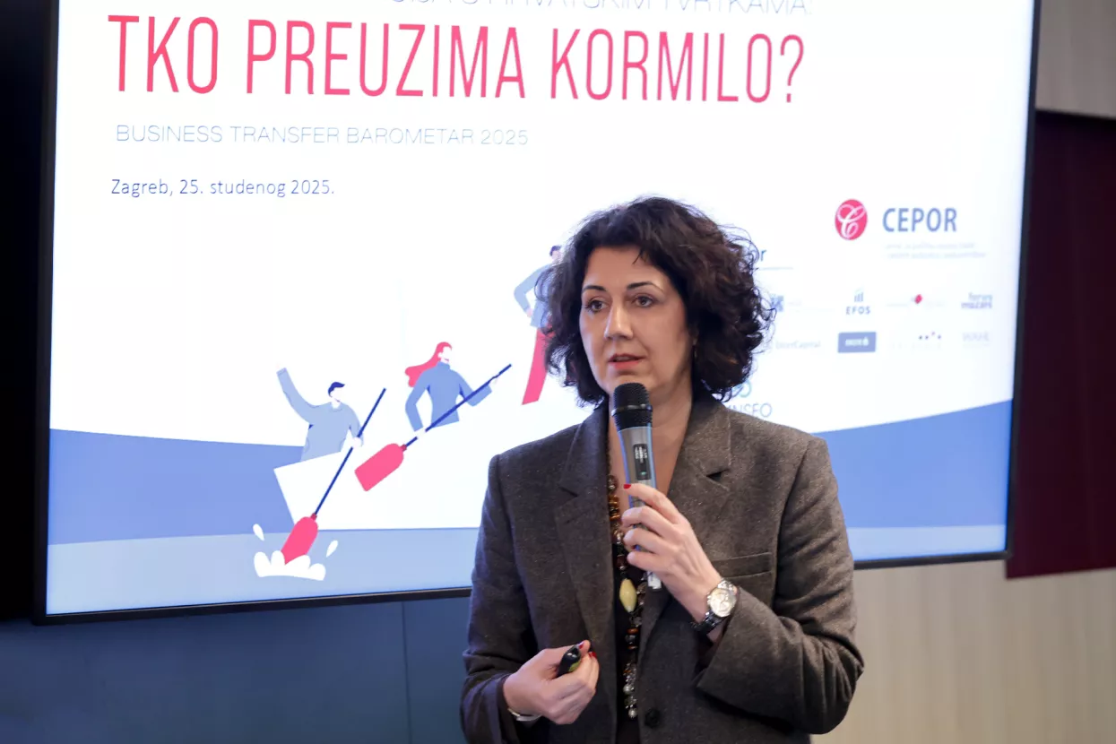 Konferencija TKO PREUZIMA KORMILO? Mirela Alpeza