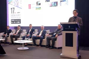 48 sati 2025. Okrugli stol Gospodarenje otpadom: Mario Roboz, Mirko Budiša, Zoran Paunović, Robert Podrug, Marko List i Sonja Polonijo