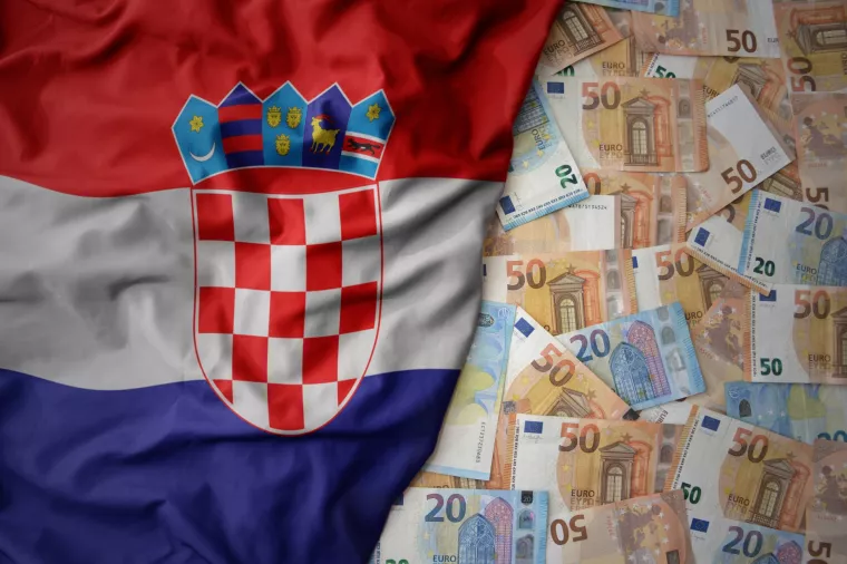 Hrvatska, zastava, euri