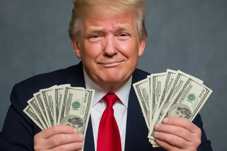 Donald Trump, dolari