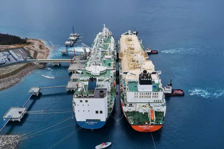 Brod Tristar Ruby, tvrtka MVM CEEnergy Croatia, LNG Terminal Krk